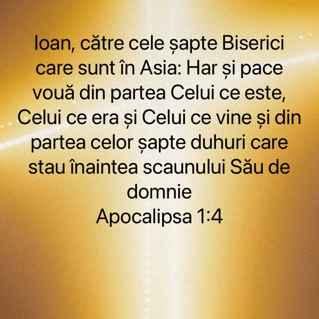Versetul de aur pentru mine și tine